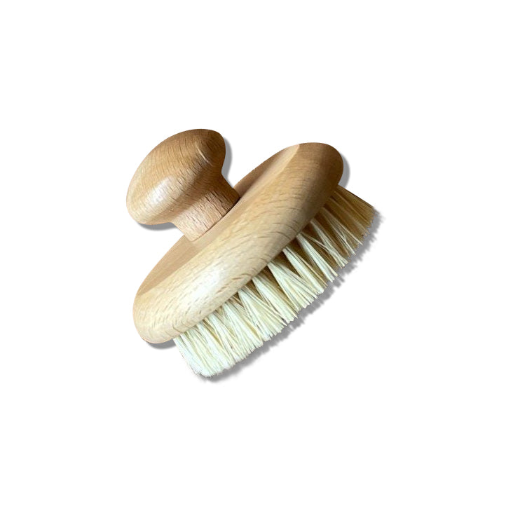 Plumped Round Dry Body Brush